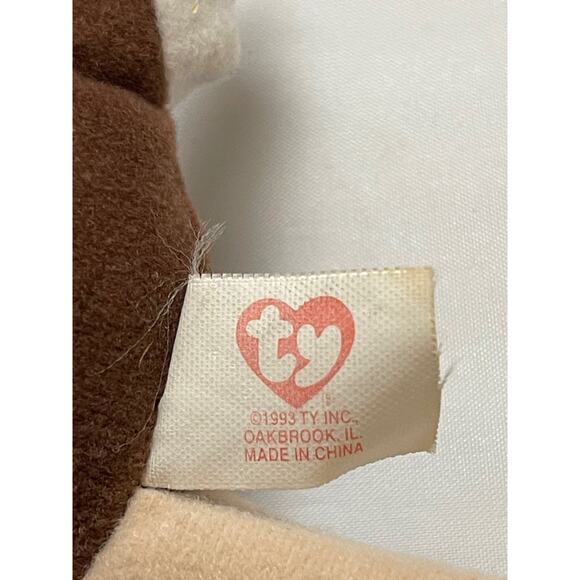 Stretchy Ostrich McDonalds Ty Teenie Beanie Baby 1993 - Picture 4 of 4